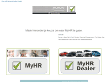 Tablet Screenshot of myhr.ponintranet.com